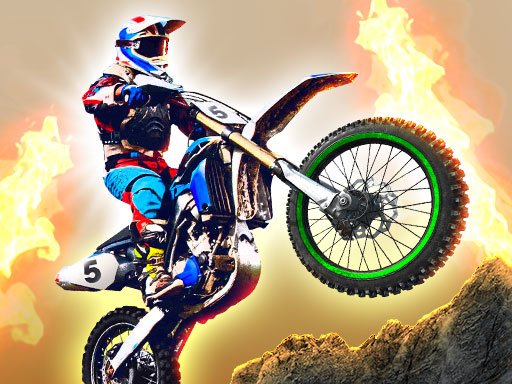 Dirt Bike Racing Duel Game