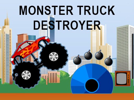 Monster Truck Destroyer Game