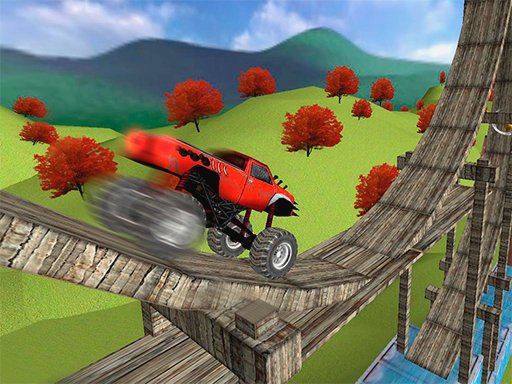 Monster Truck Stunt Madness Game