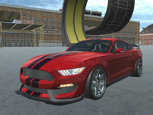 Stunts Car Speed Trial Game